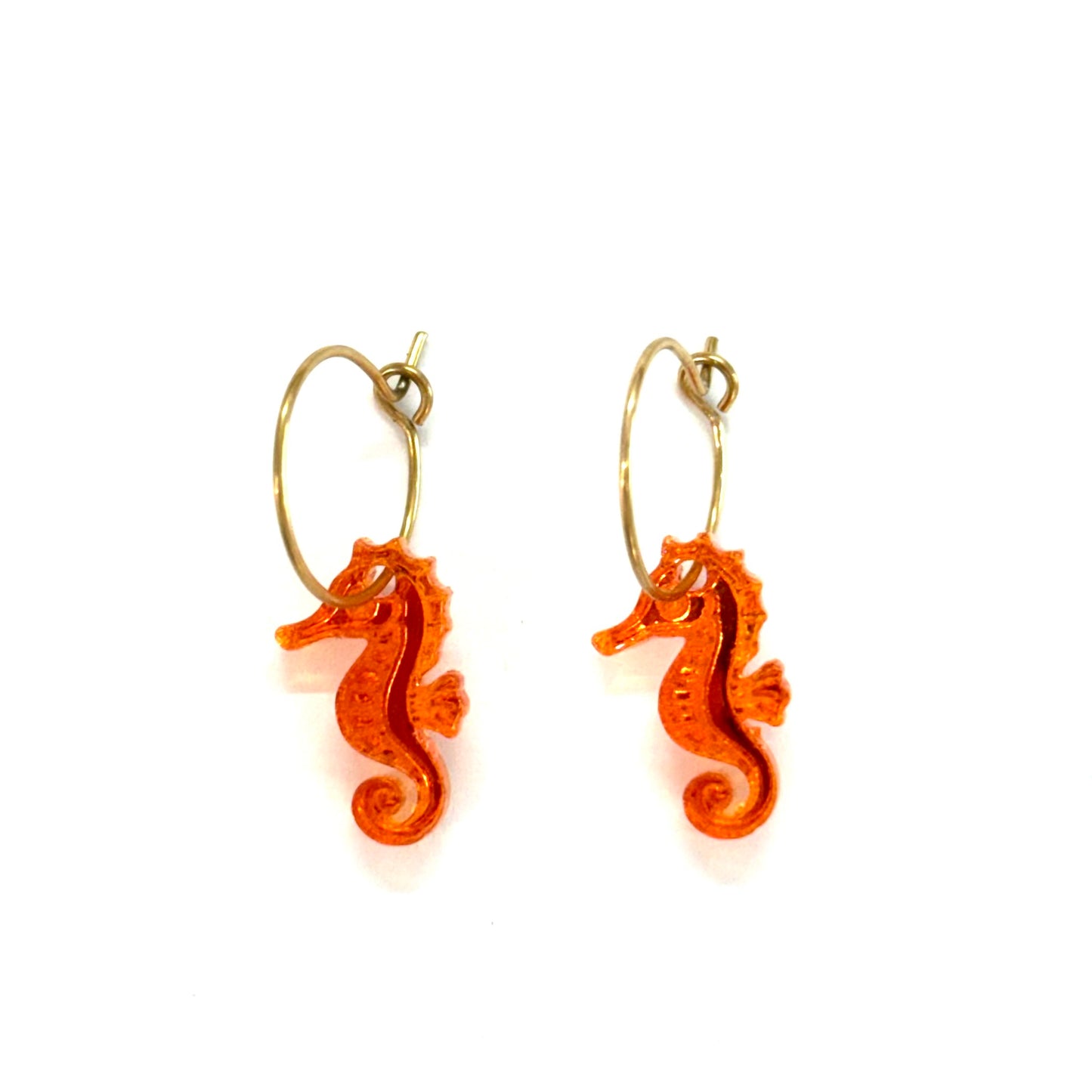 Pendientes mini caballito de mar
