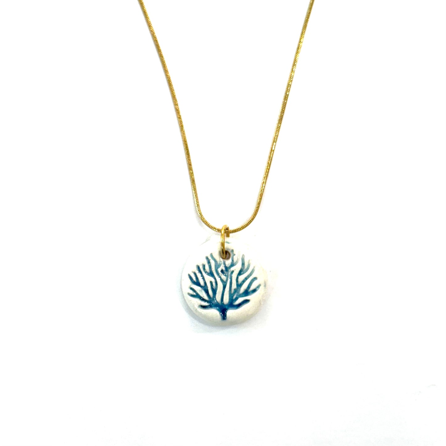 Collar medalla Coral