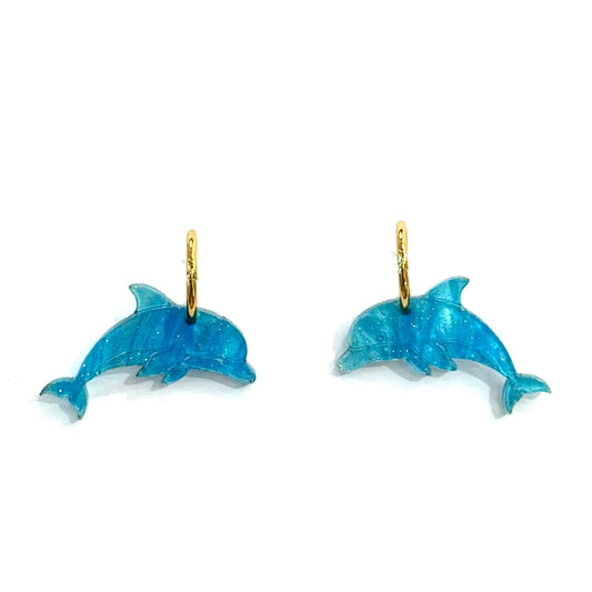 Pendientes de delfines