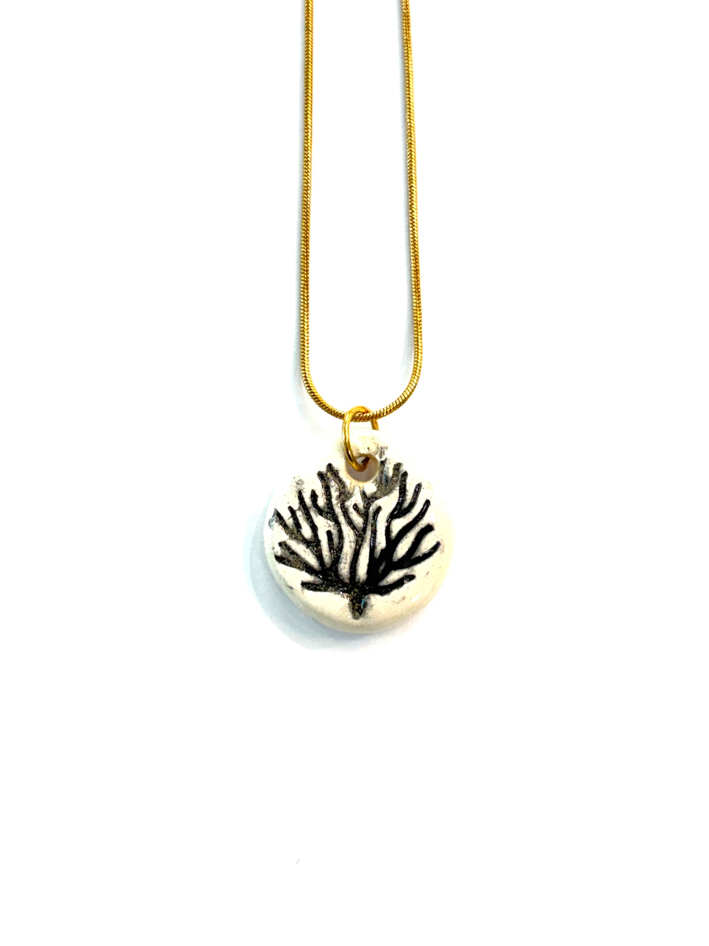 Collar medalla Coral