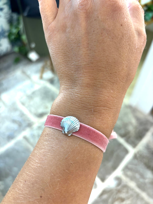 Pulseras de terciopelo elástica