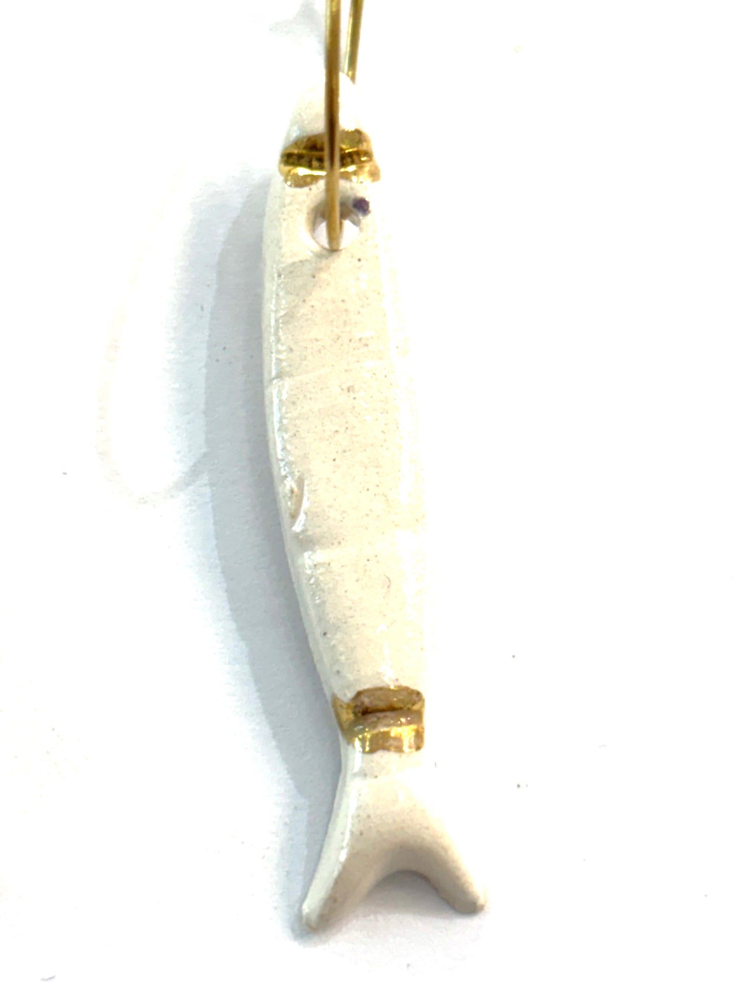 Pendientes peces de sardinas