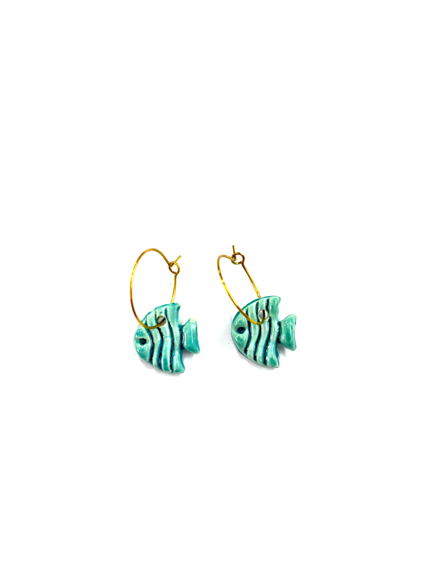 Pendientes peces de colores