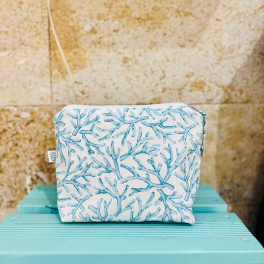 Neceser estampado peces grande