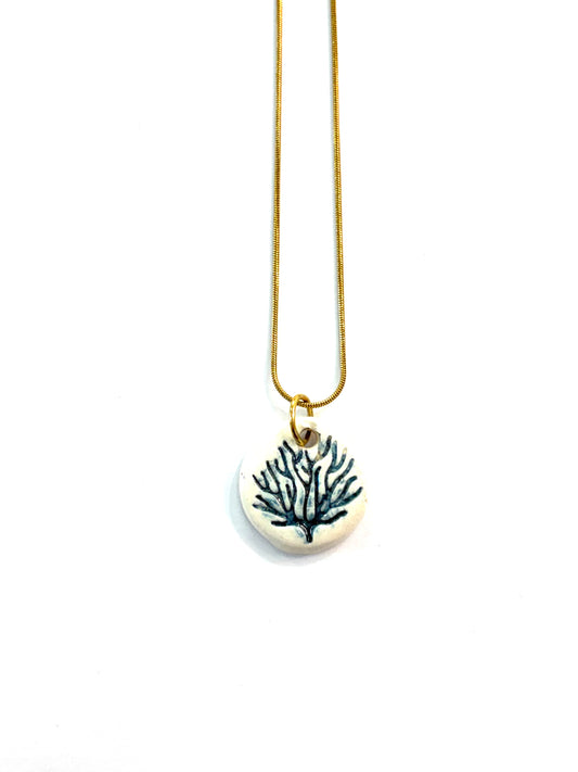 Collar medalla Coral