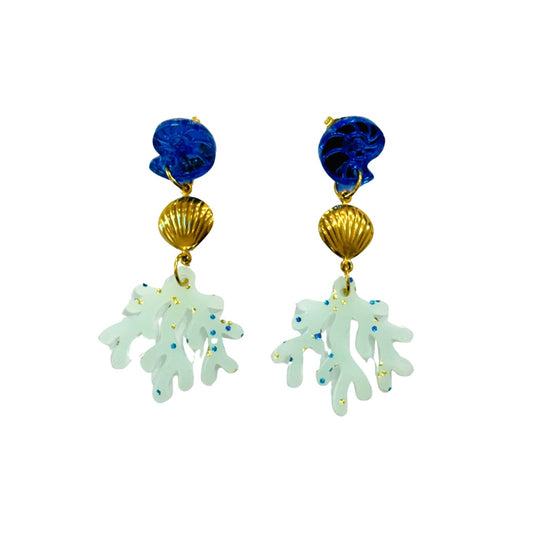 Pendientes coral mix meta