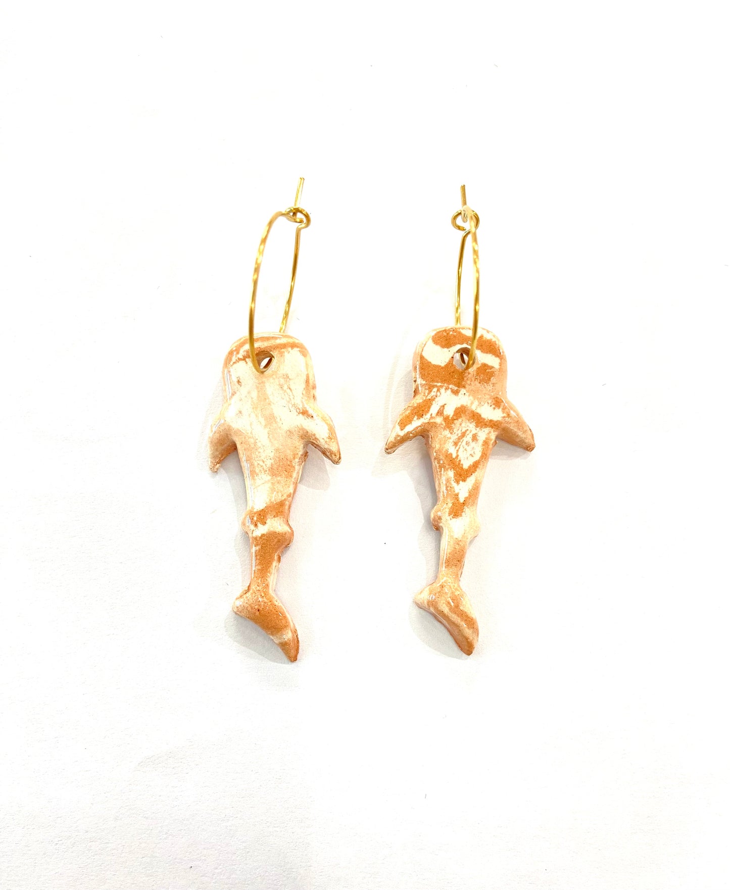 Pendientes tiburón ballena