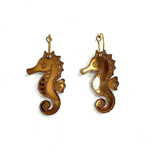 Pendientes caballitos de mar