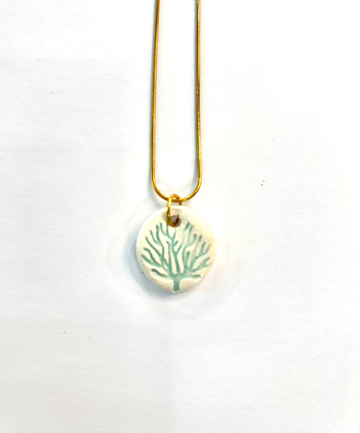Collar medalla Coral