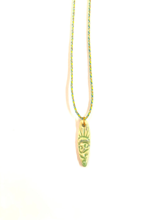 Collar tabla de surf cerámica