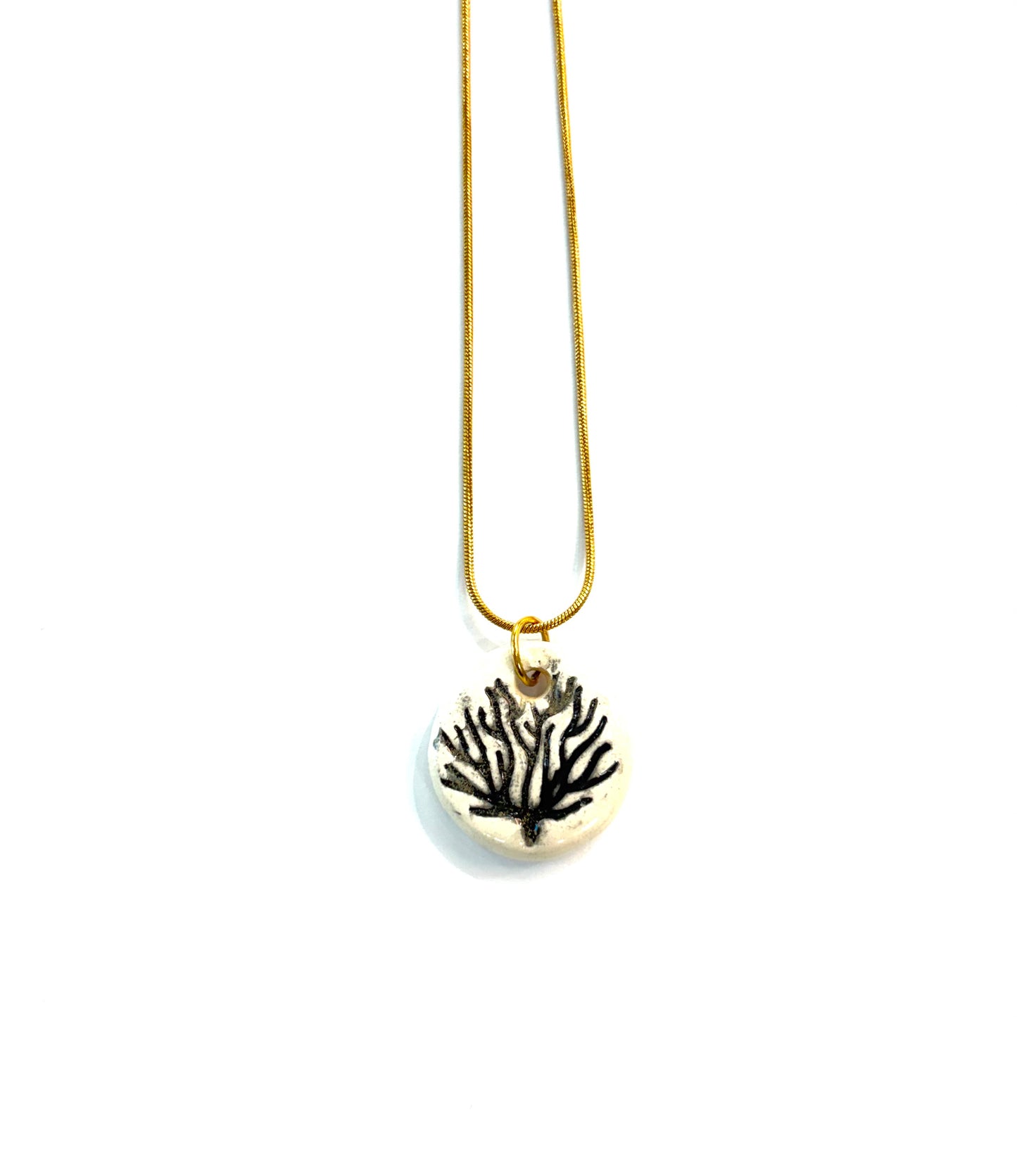 Collar medalla Coral