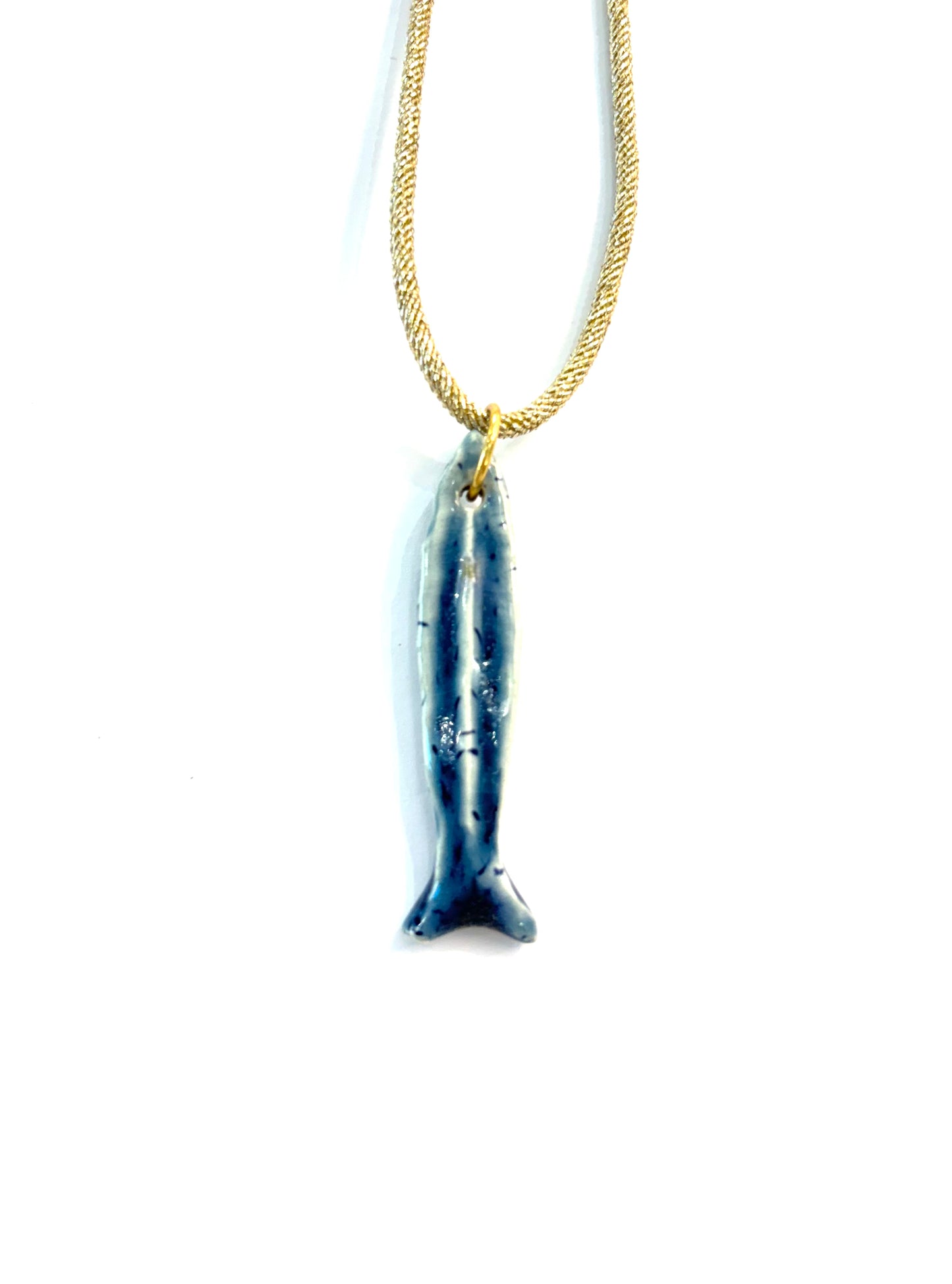 Collar pez largo de Cerámica