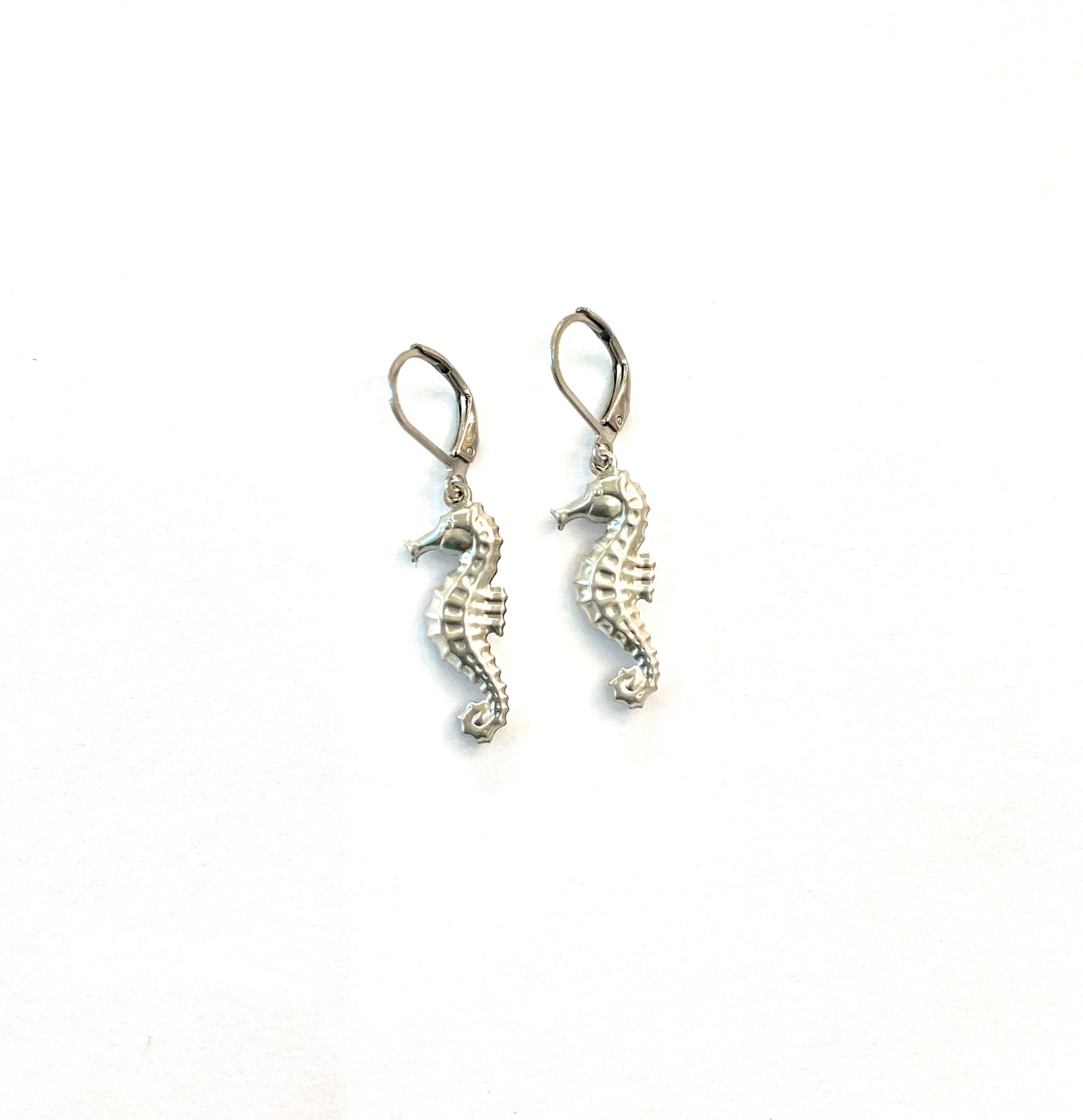 Pendientes Caballito de Mar Acero