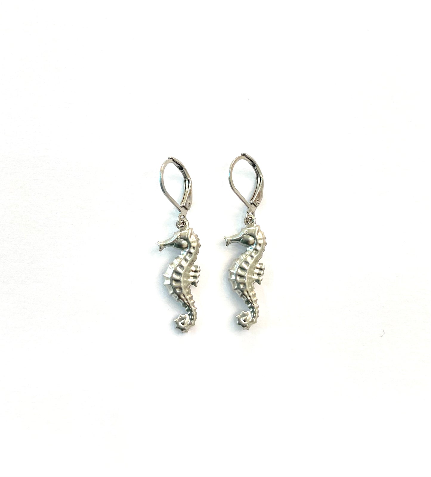 Pendientes Caballito de Mar Acero
