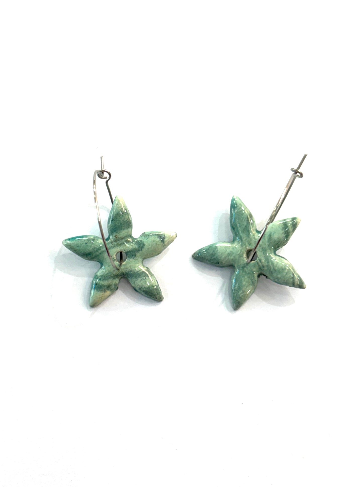 Pendientes estrella de mar médium