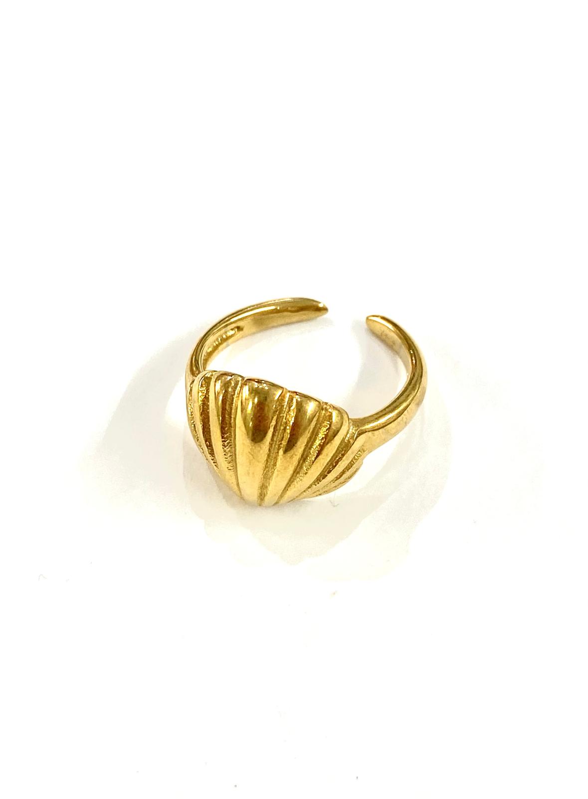 Anillo concha grande