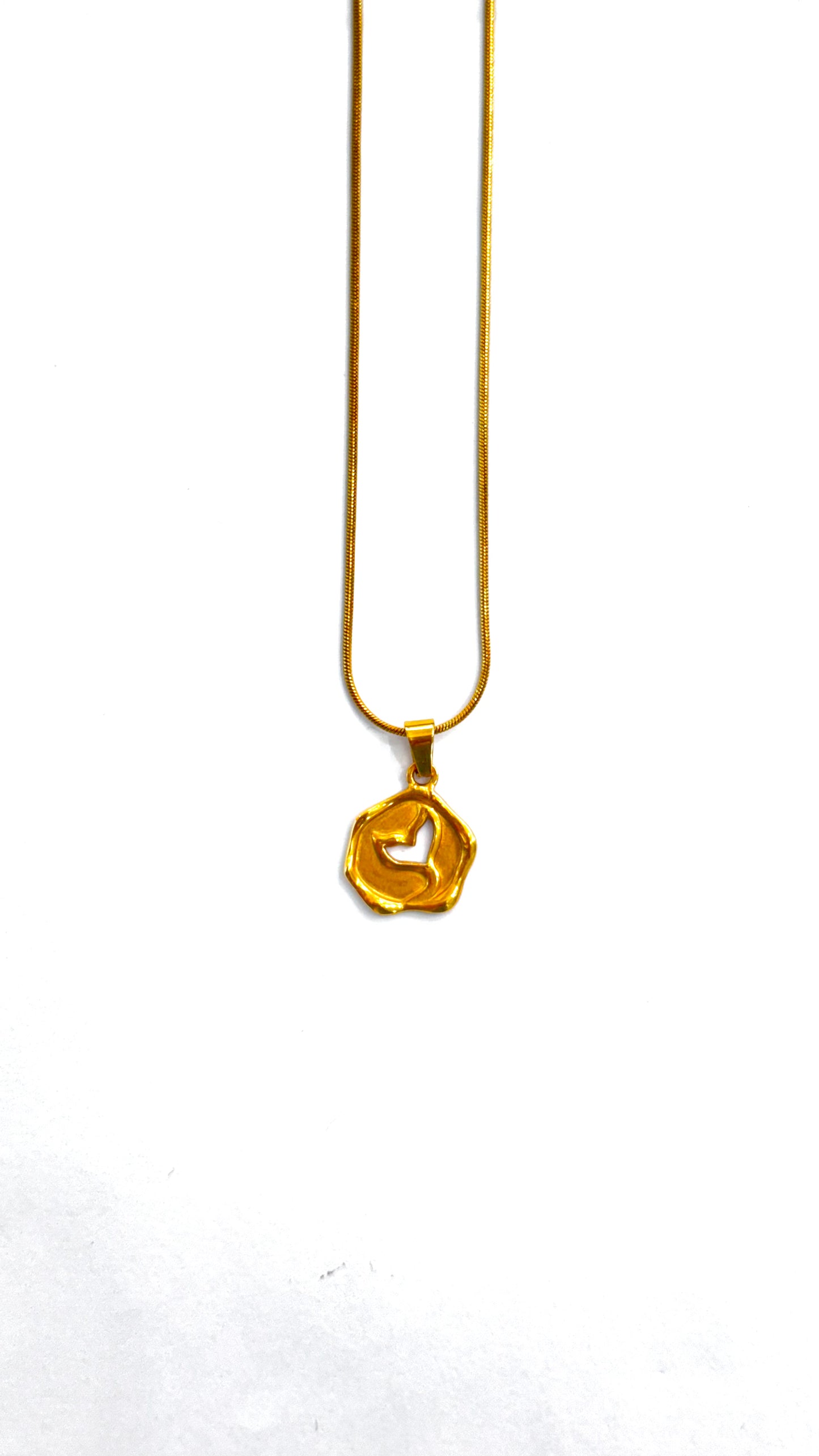 Collar Medalla Cola de Ballena