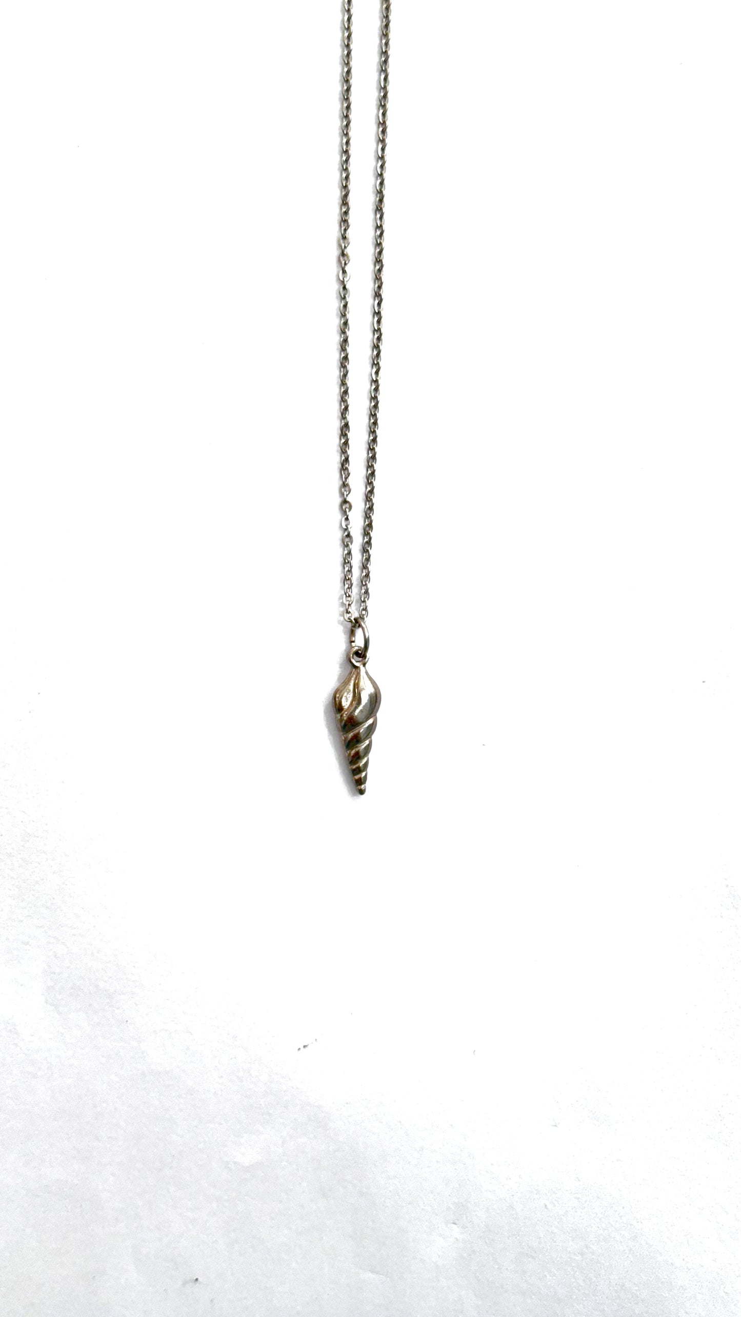 Collar Concha Espiral Acero Inox