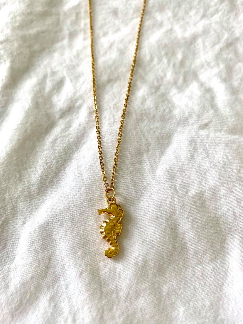 Collar Caballito de Mar - Lamardebonitojoyas