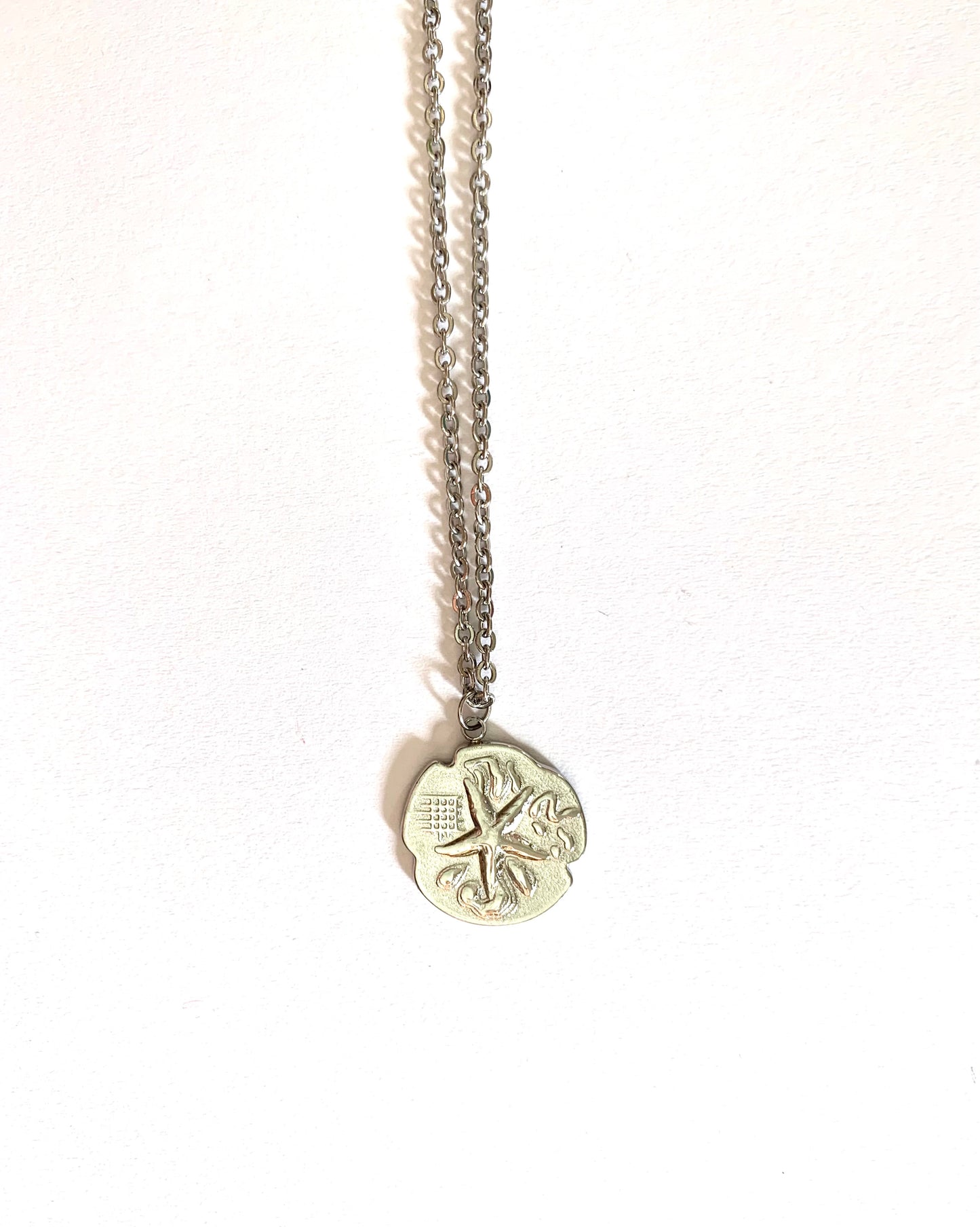 Collar Medalla de Estrella - Lamardebonitojoyas