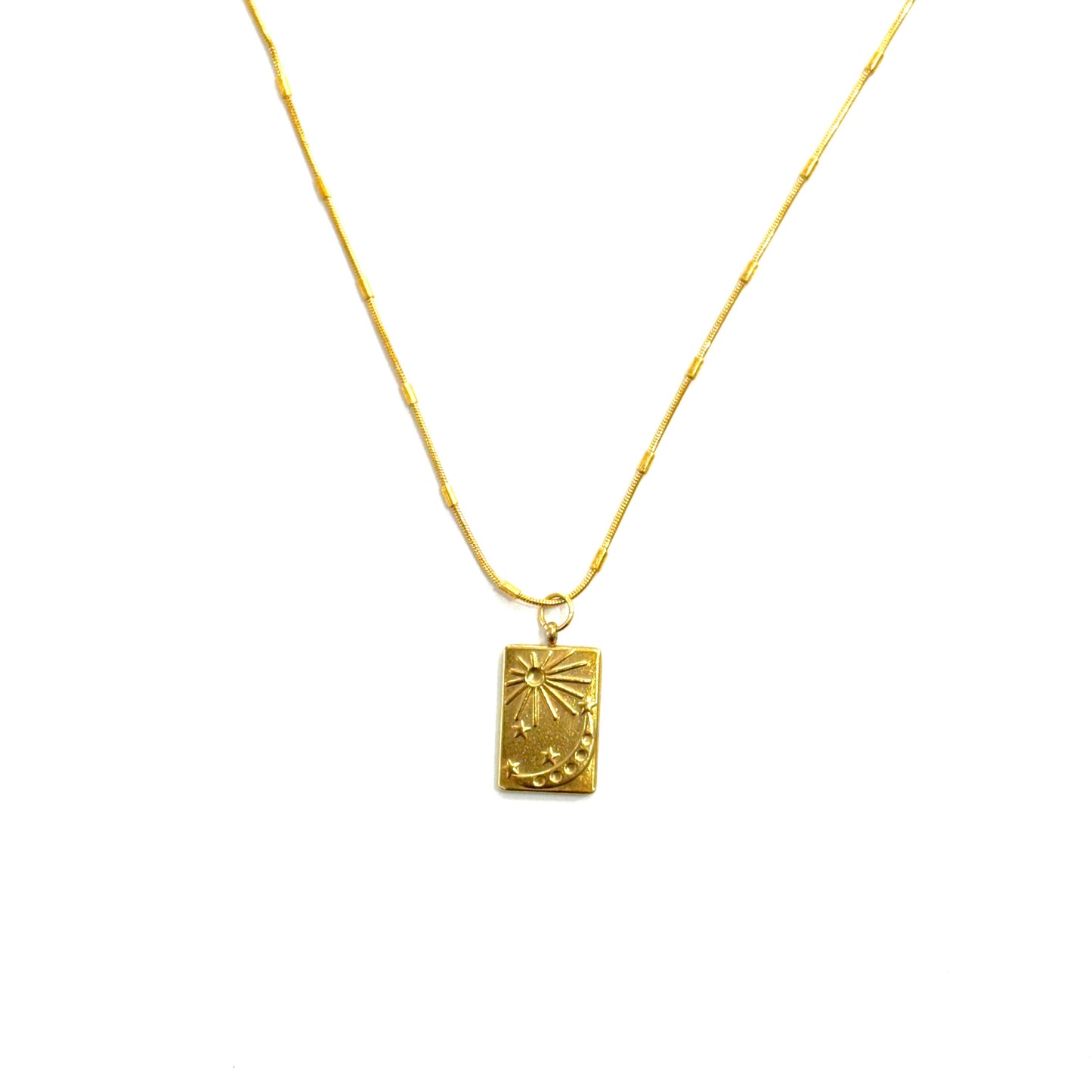 Medalla rectangular constelación