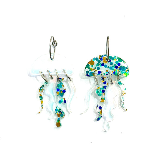 Pendientes medusas