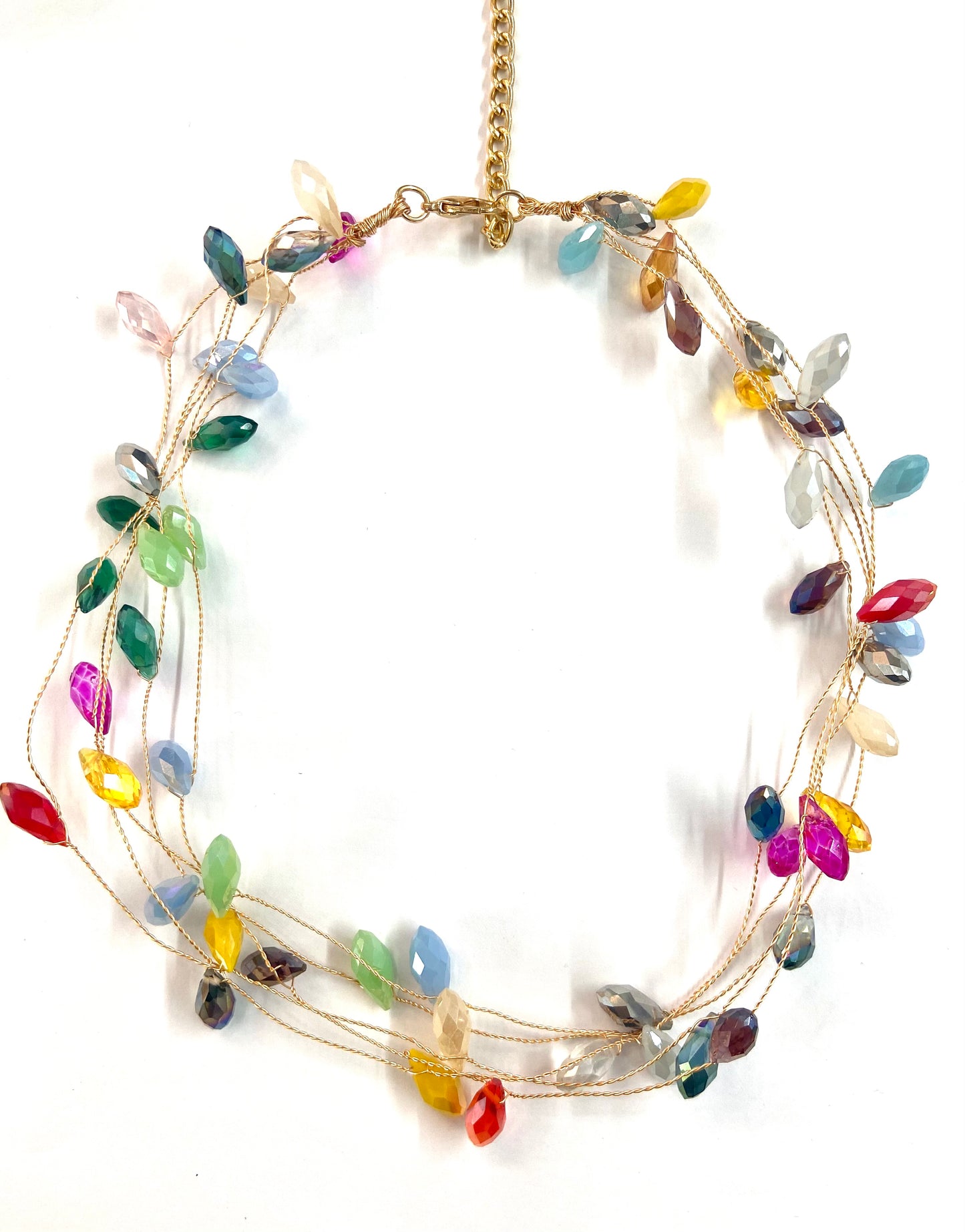 Choker Cristales de Colores