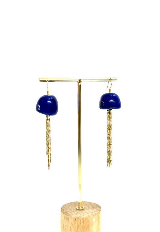 Pendientes medusas cerámica