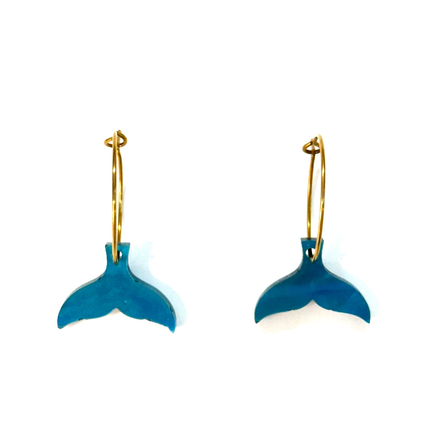 Pendientes mini cola de ballena
