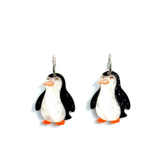 Pendientes de pingüino