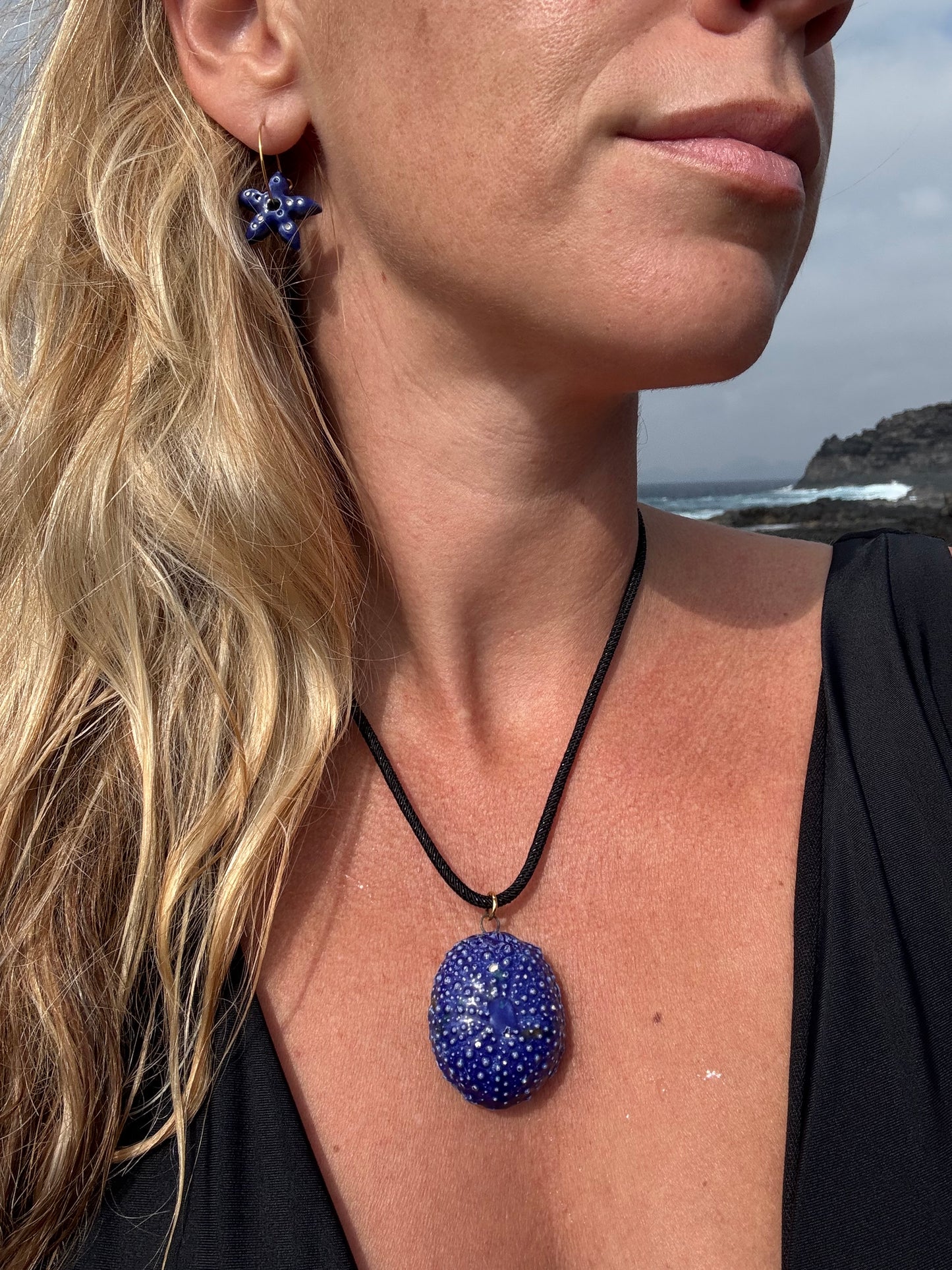 Collar erizo molde cerámica