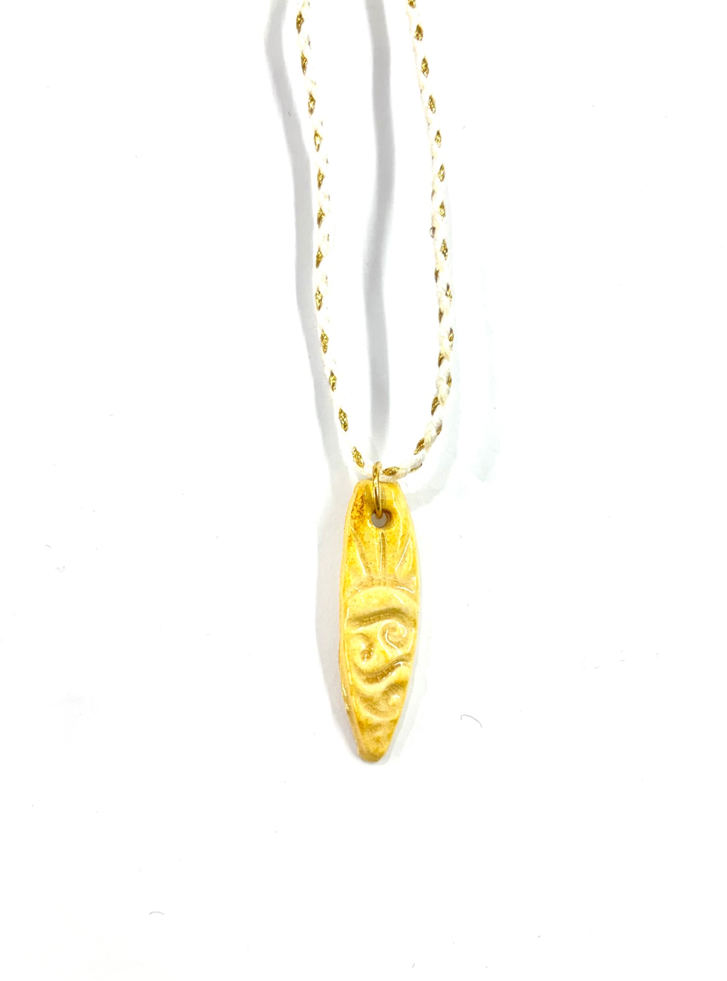 Collar tabla de surf cerámica