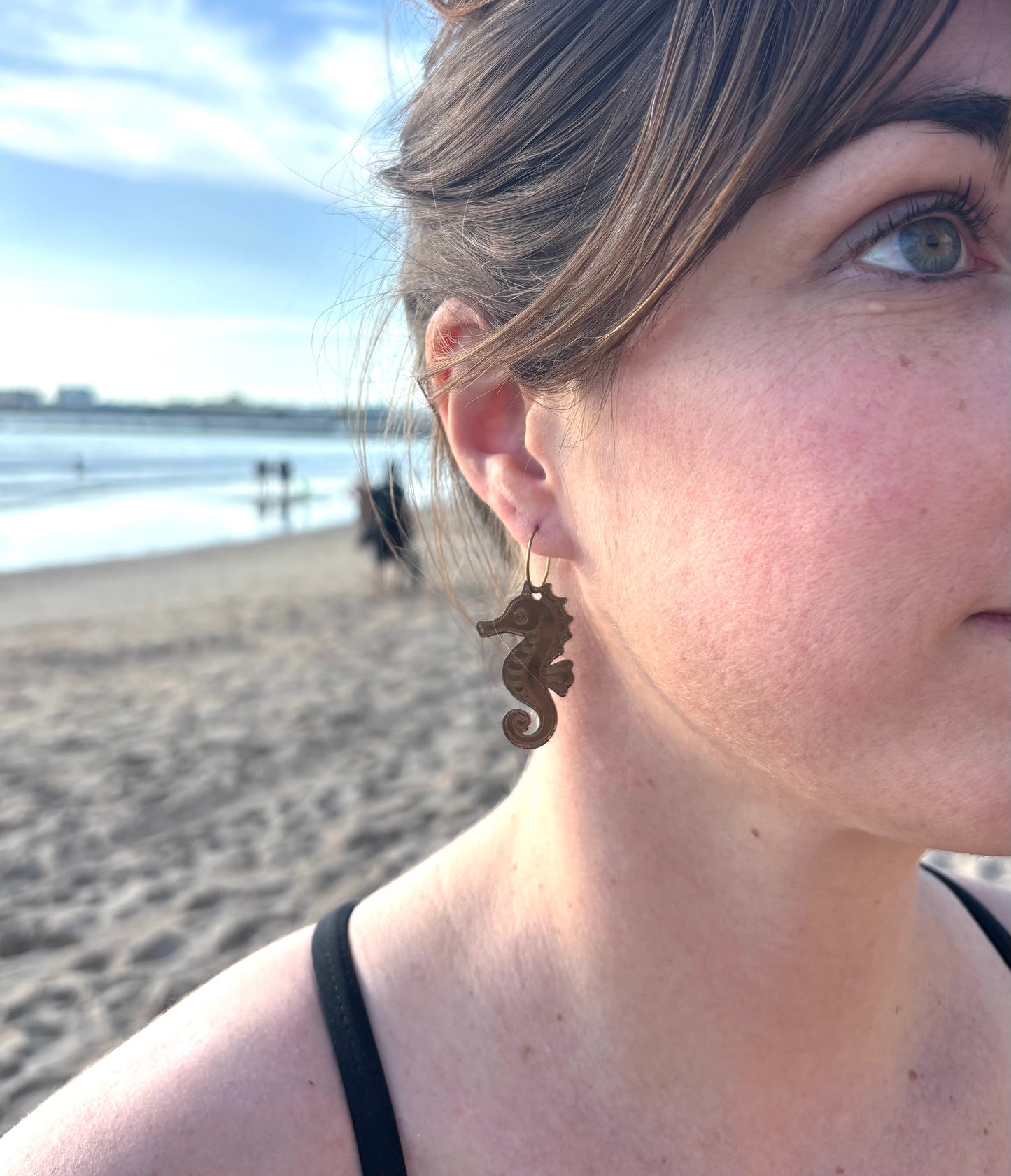 Pendientes caballitos de mar