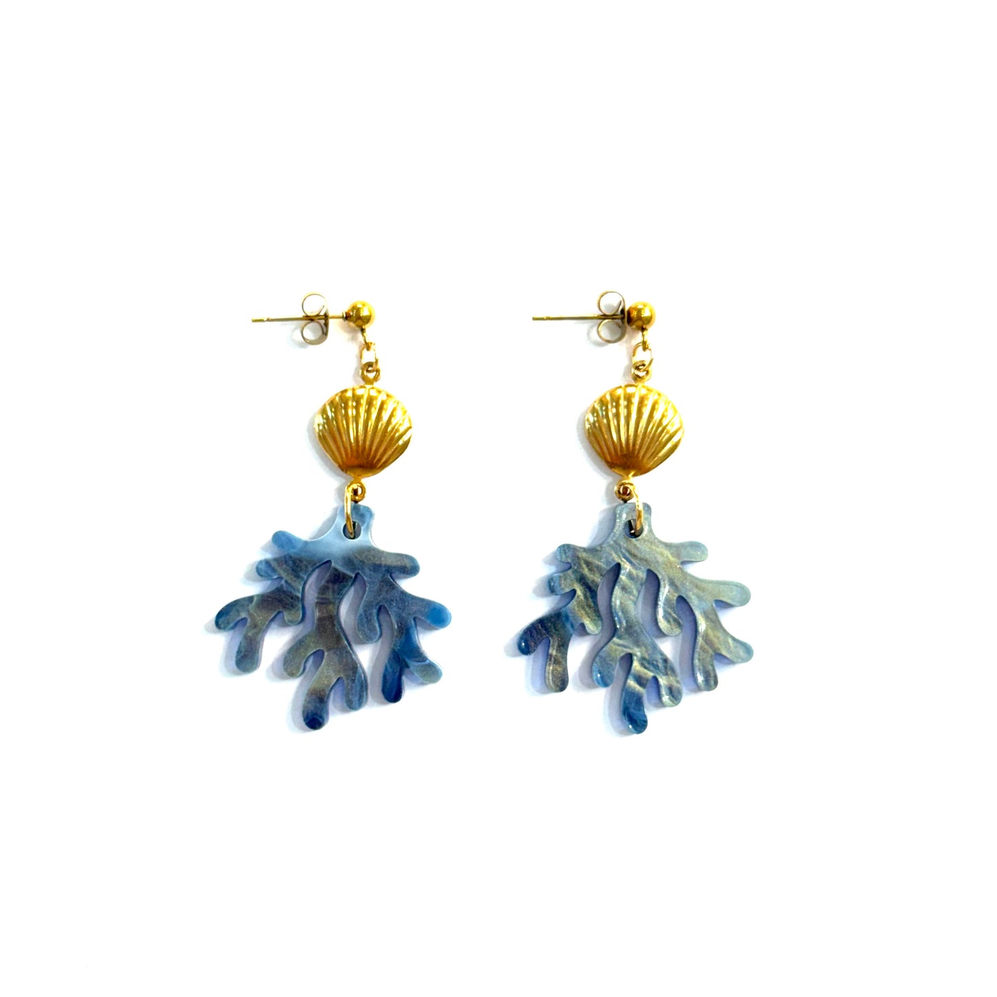 Pendientes coral mix meta