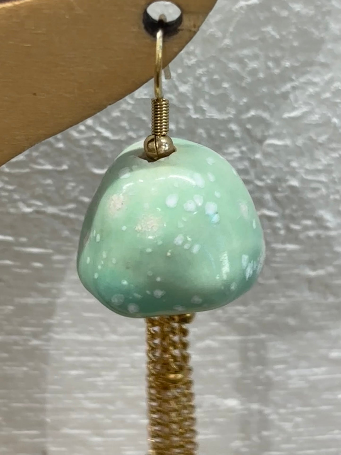 Pendientes medusas cerámica