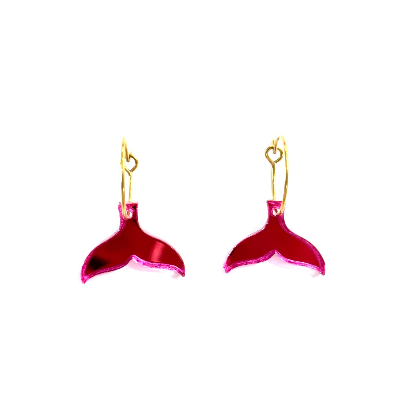 Pendientes mini cola de ballena