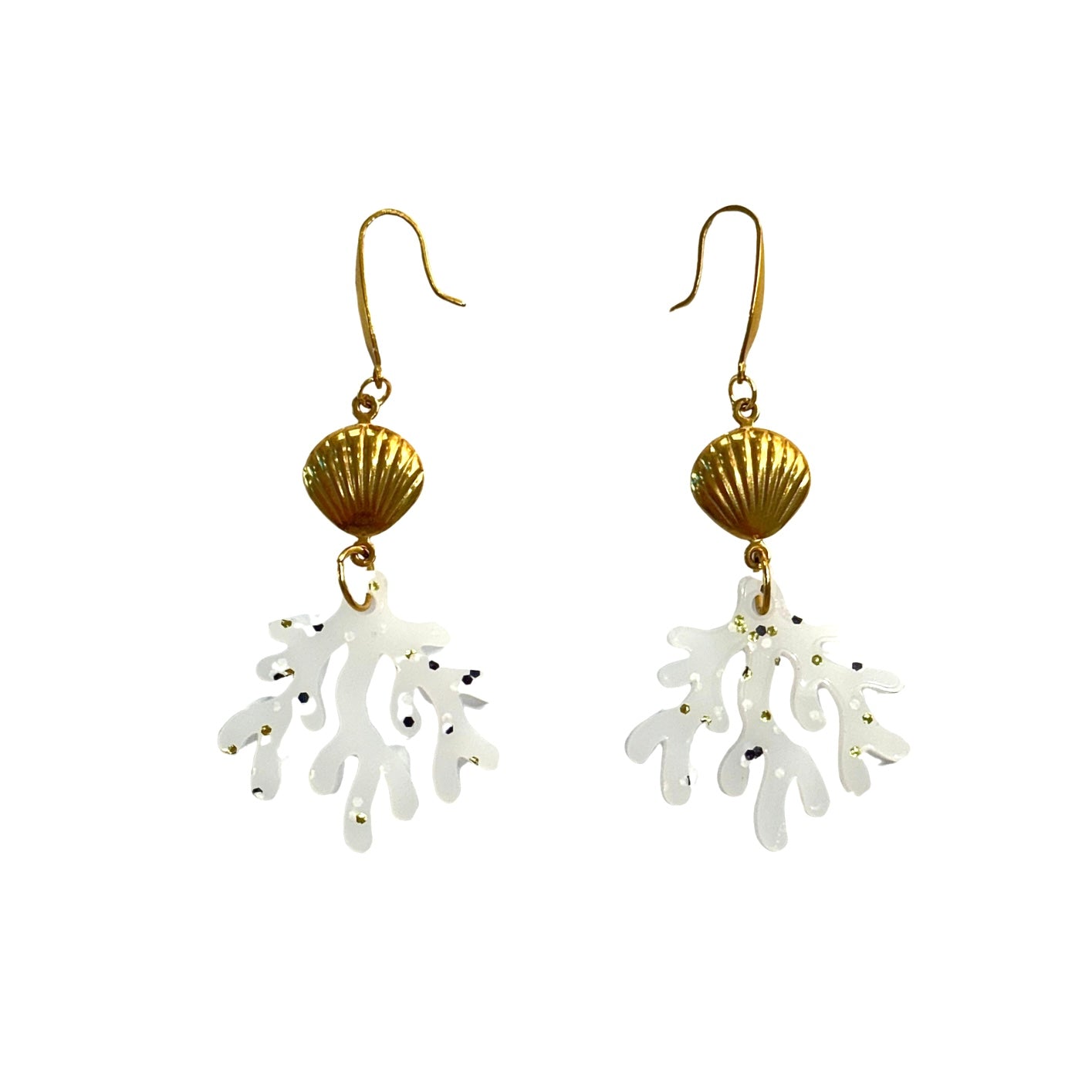 Pendientes coral mix meta