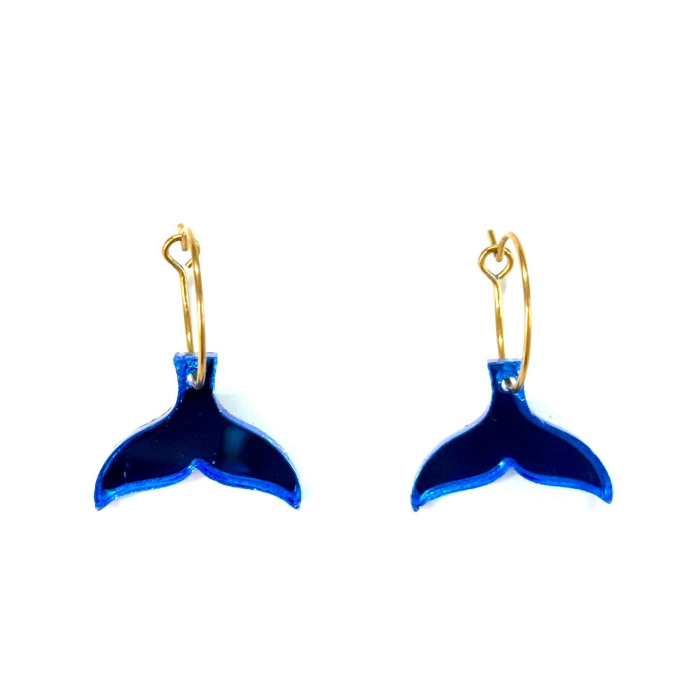 Pendientes mini cola de ballena