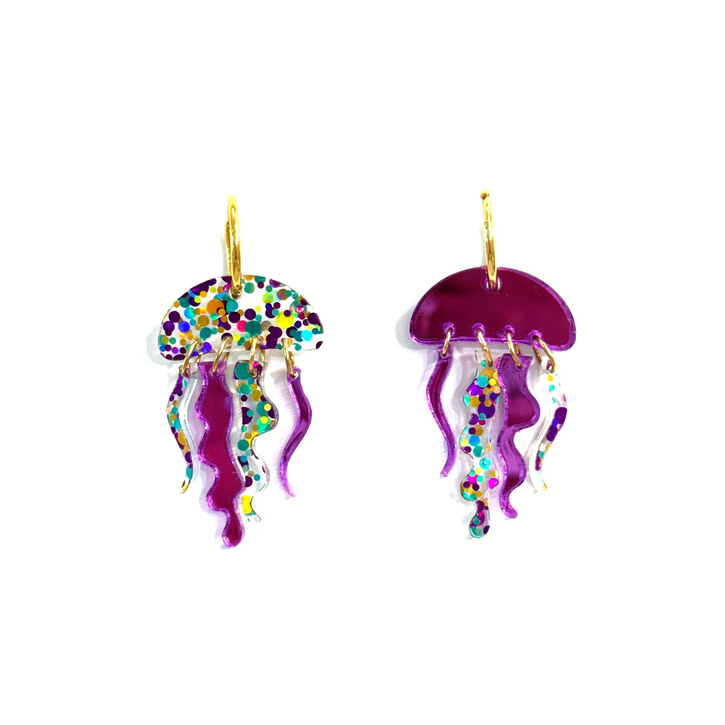 Pendientes medusas
