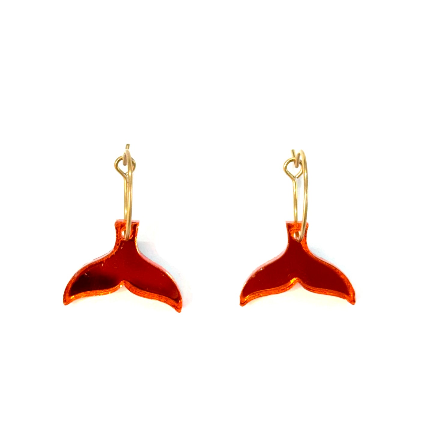 Pendientes mini cola de ballena