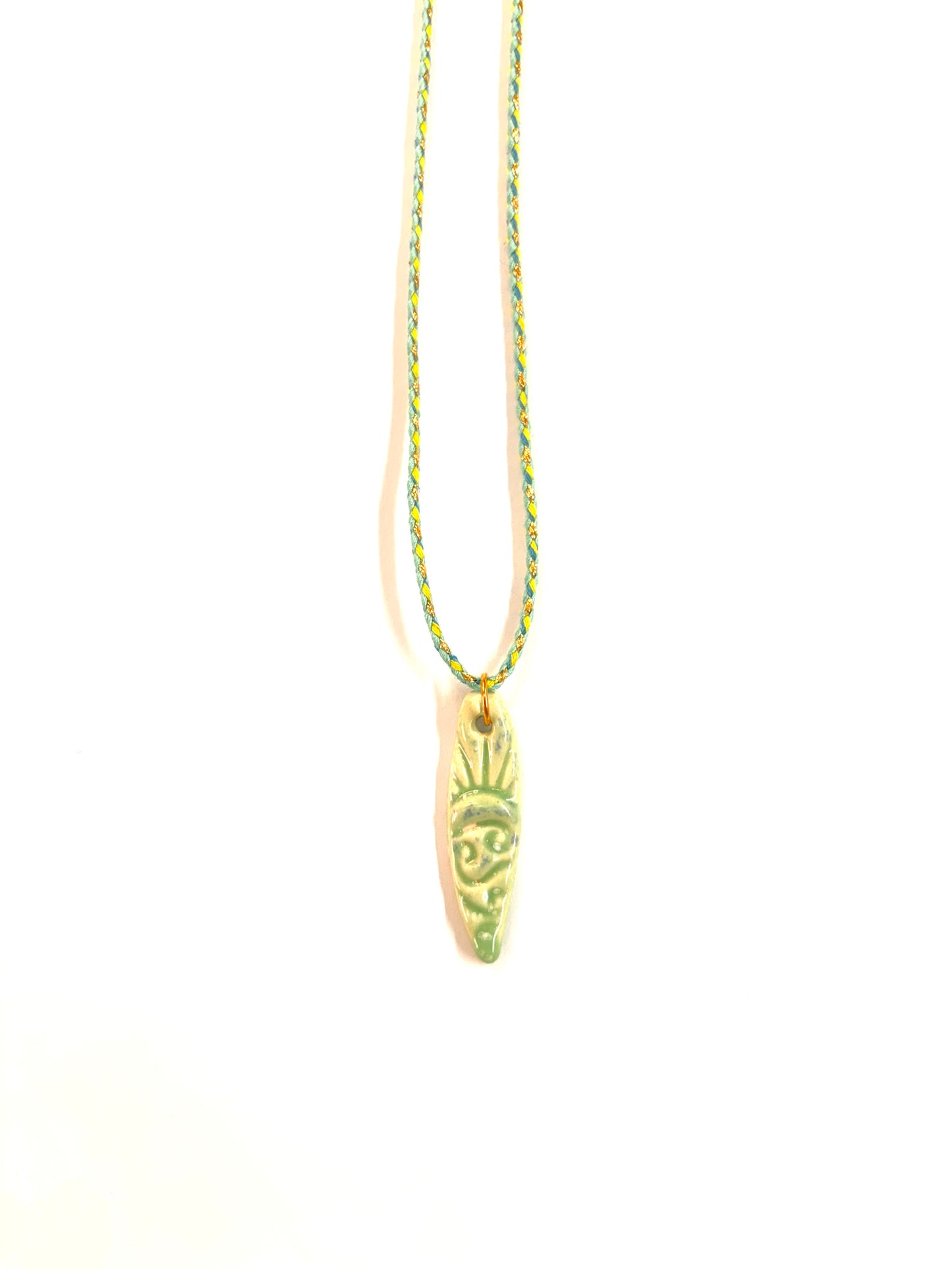 Collar tabla de surf cerámica