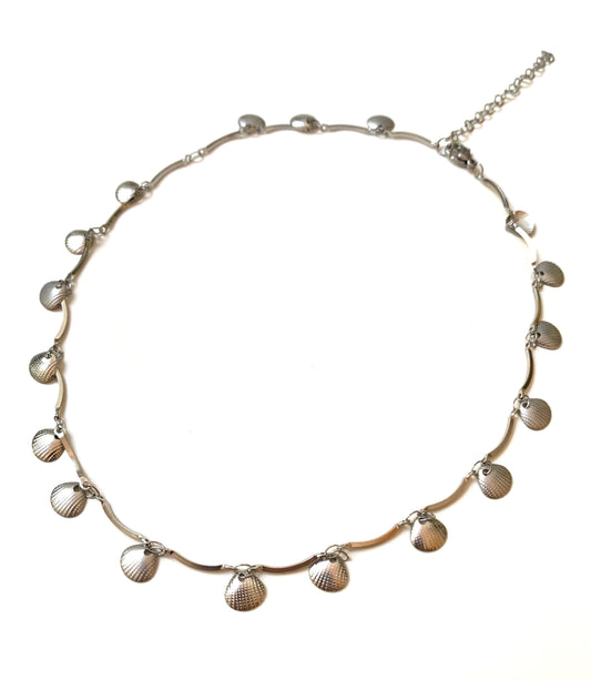 Choker de Conchas Acero Inoxidable